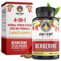Ancient Bliss Berberine HCL 1200mg bottle front view
