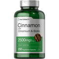 Horbäach Cinnamon with Chromium and Biotin 250 Capsules front view