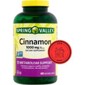 Spring Valley Cinnamon 1000mg 400 Capsules front bottle view