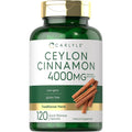 Carlyle Ceylon Cinnamon 4000mg 120 Capsules front view product bottle
