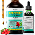 Lpetwalk Organic Berberine Hcl Liquid Drops front bottle view
