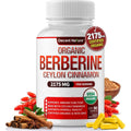 Decent Nature Organic Berberine with Ceylon Cinnamon bottle front view