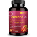 Nature Target Berberine Hcl 1200mg front view supplement bottle