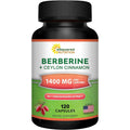 ASquared Nutrition Berberine with Ceylon Cinnamon bottle front view