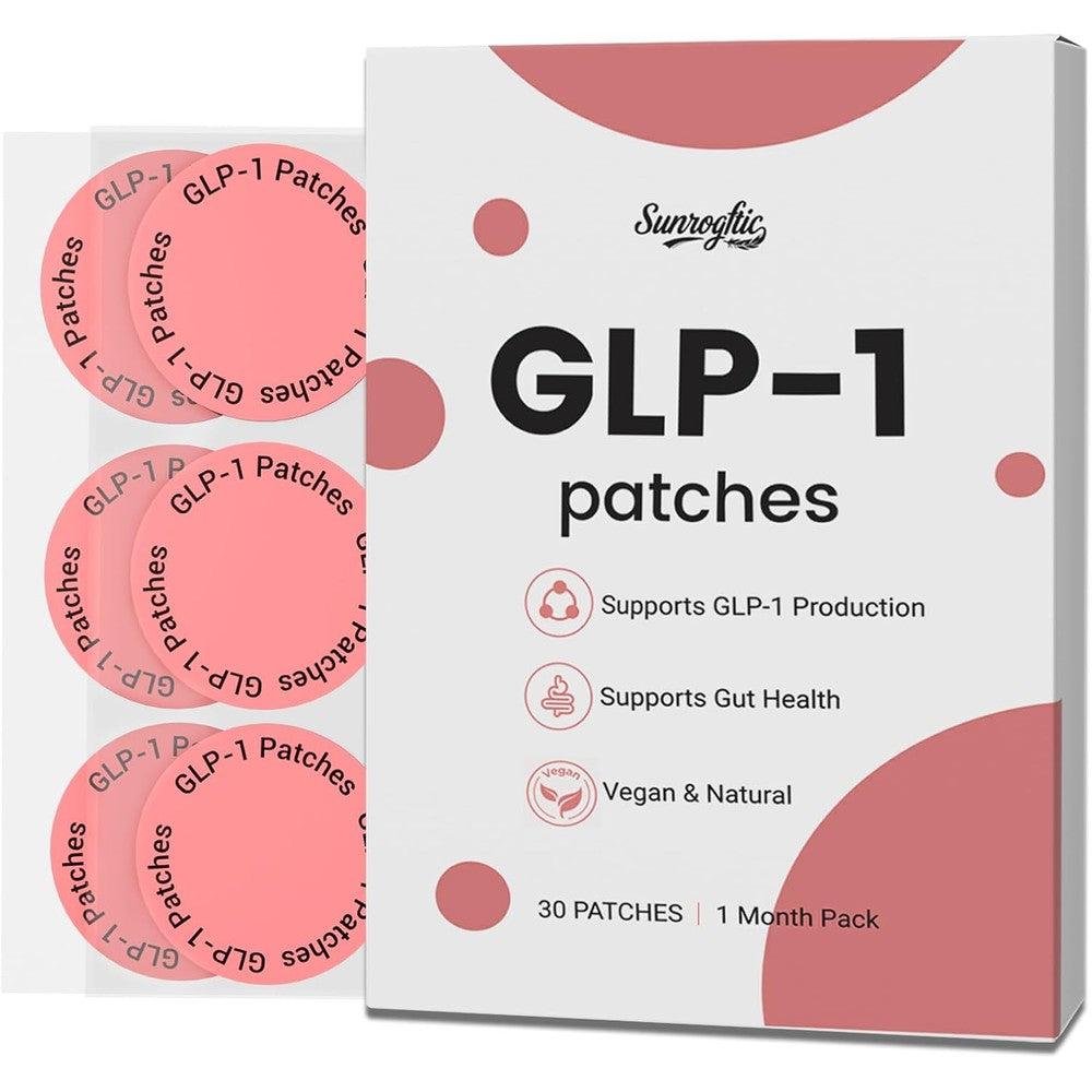Opulent Mirage Sunrogftic GLP-1 wellness patches front view
