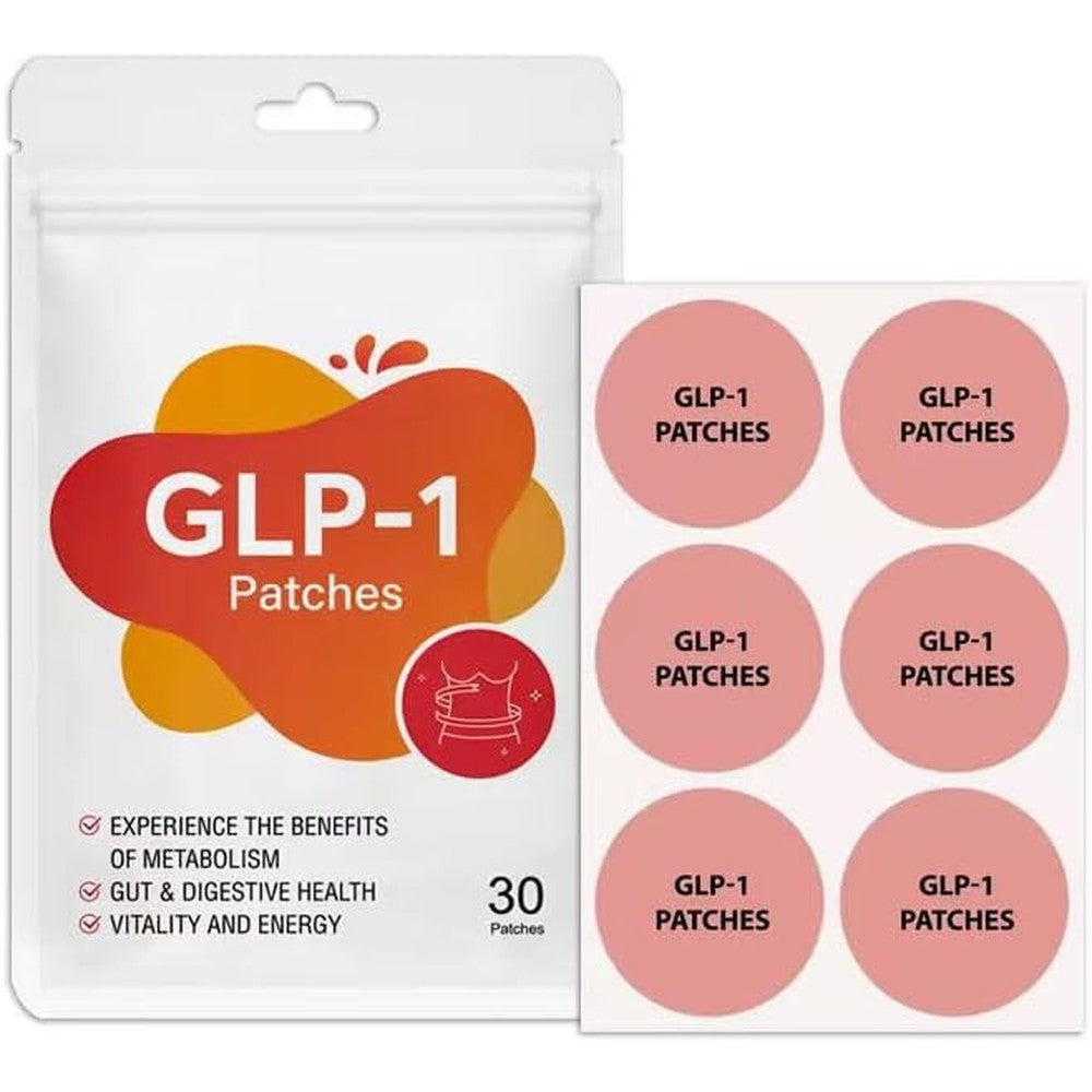 The Patch Co Slrvio GLP-1 wellness patches front view packaging