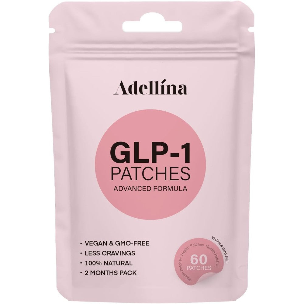 Adellina GLP-1 Advanced Formula wellness patches front packaging