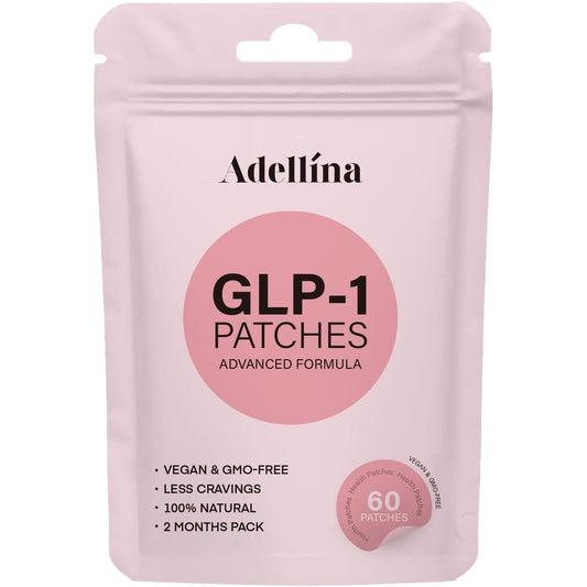 Adellina GLP-1 Advanced Formula wellness patches front packaging