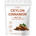 Lirae Ceylon Cinnamon Softgels front view bottle