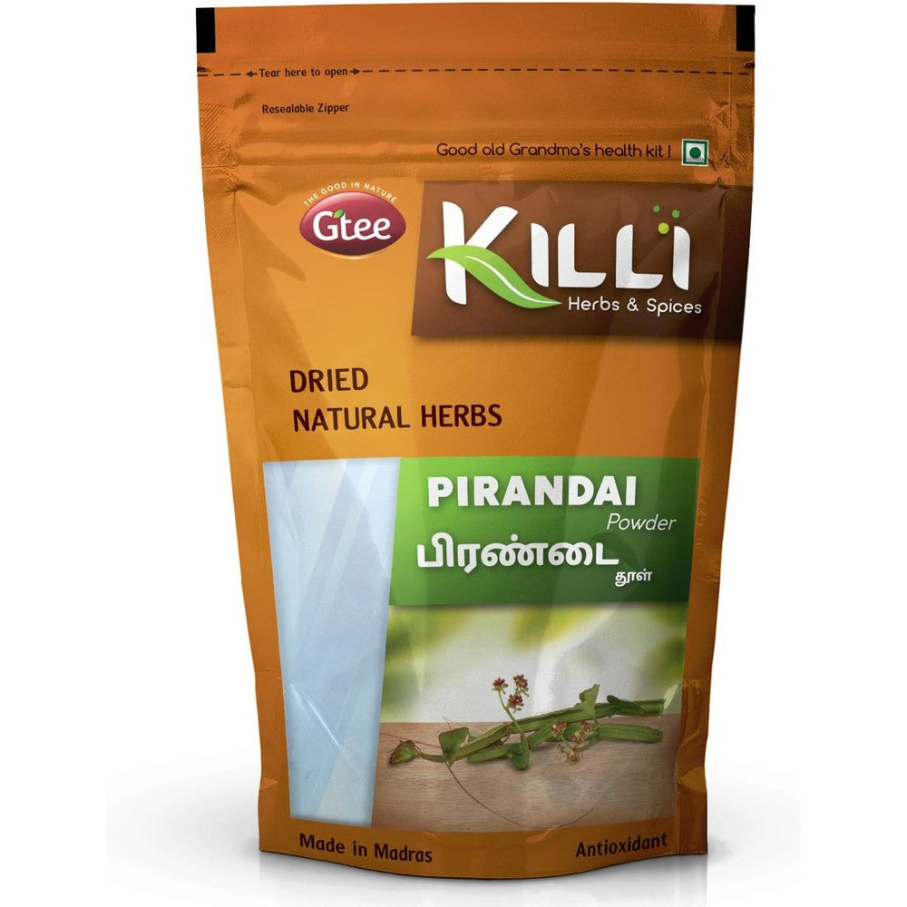 KILLI Pirandai Hadjod Powder 100g front view packaging