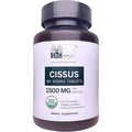 Genius Herbs Dr Dhoble Remedies USDA Organic Cissus Quadrangularis supplement bottle front view for bone and joint health.