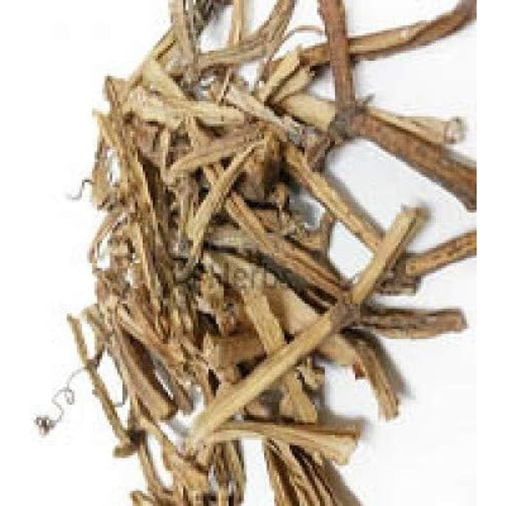 Bhavika Creation Yuvika Hadjod Dried Herb 100g pack showing natural Cissus Quadrangularis whole stems for bone strength.