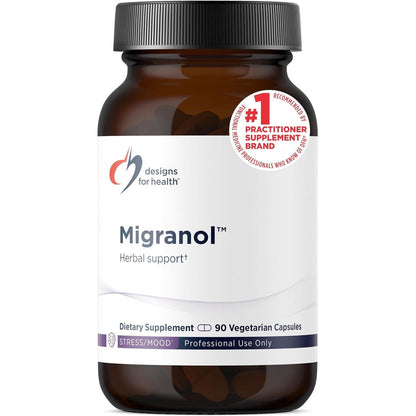 Designs for Health Migranol front of bottle