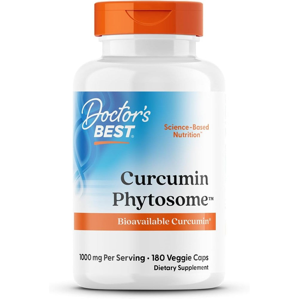 Doctor's Best Curcumin Phytosome Meriva 1000mg front view