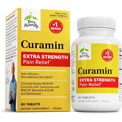 Terry Naturally Curamin Extra Strength bottle front view