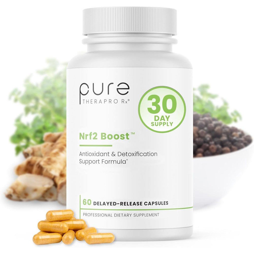 Pure TheraPro Rx Nrf2 Boost front bottle view