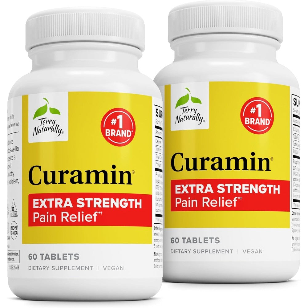 Terry Naturally Curamin Extra Strength 2 Pack bottle front view