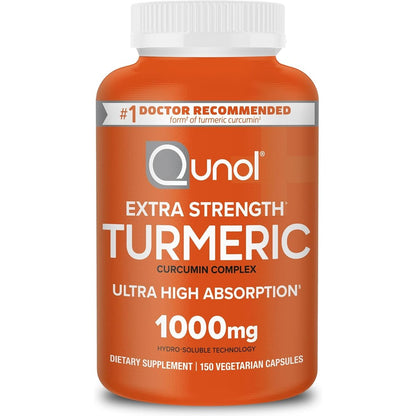 Qunol Extra Strength Turmeric Curcumin 1000mg front view