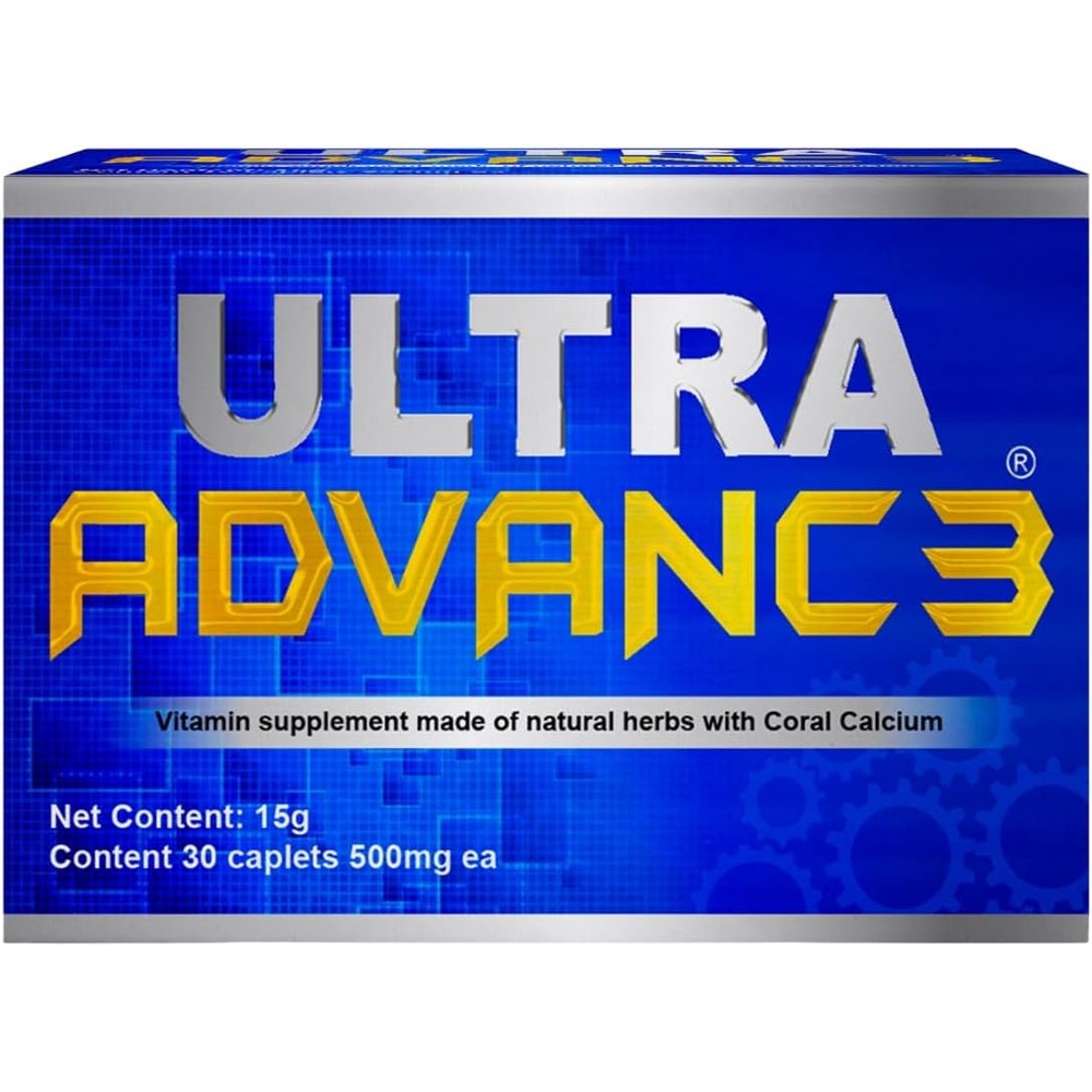Ultra Advance 3 Blue traditional herbs joint support supplement front view