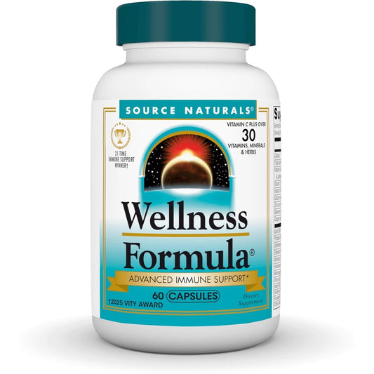 Source Naturals Wellness Formula immune support bottle front view