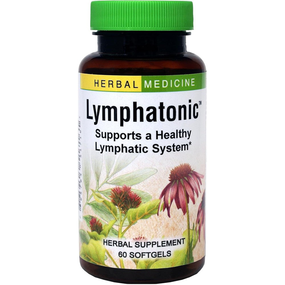 Herbs Etc. Lymphatonic system support and detoxification formula bottle front view
