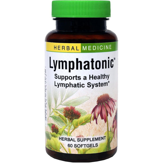 Herbs Etc. Lymphatonic system support and detoxification formula bottle front view