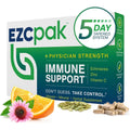 EZC Pak 5-Day Tapered Immune Support box front view