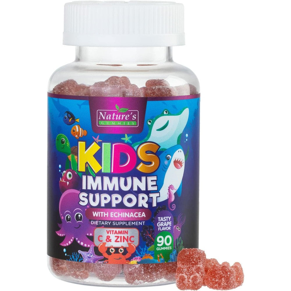 Natures Craft Kids Immune Support Gummies front view