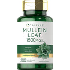 Carlyle Mullein Leaf Extract 1500mg bottle front view