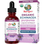 MaryRuth Organics Echinacea Purpurea Liquid Drops front view for immune support