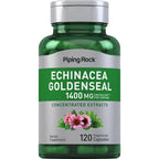 Piping Rock Echinacea Goldenseal Root 1400 milligram front view