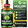 Vivcmin Mullein Drops for Lungs 4 Fluid Ounce bottle front view