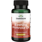 Swanson Evening Primrose Oil 500mg front bottle view for hormonal balance