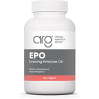 Allergy Research Group Evening Primrose Oil 500mg bottle front view showcasing premium omega-6 supplement