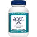 The Vitamin Shoppe Evening Primrose Oil 500mg 120 softgels front bottle view showing women health support labels