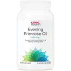 GNC Women's Evening Primrose Oil 1300mg 180 softgels bottle front view