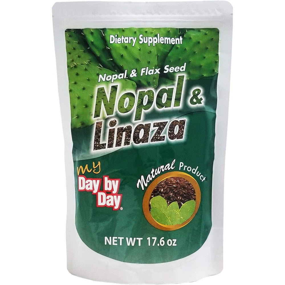 Mi Fibra Diaria My Day by Day Nopal and Flax Seed Natural Fiber front view of the package