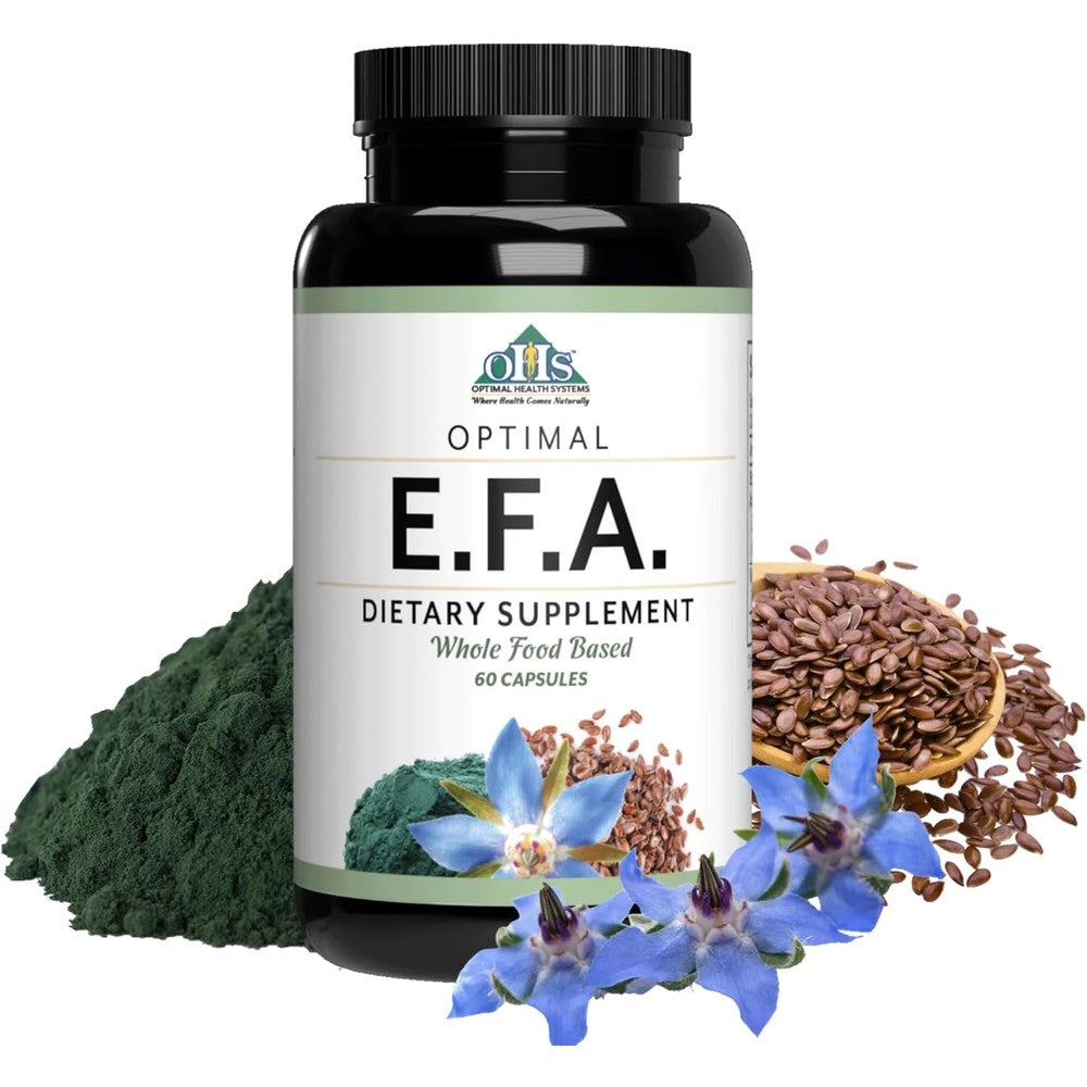 Optimal Health Systems Essential Fatty Acid front view packaging bottle