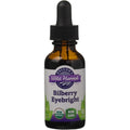 Oregon's Wild Harvest Bilberry Eyebright Organic Extract liquid supplement front view