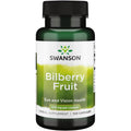 Swanson Bilberry Fruit 470 Milligrams 100 Capsules front view authentic herbal supplement India
