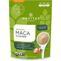 Navitas Organics Maca Root Powder eight ounce bag front view authentic imported superfood