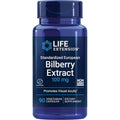 Life Extension Standardized European Bilberry Extract 90 capsules front view showing eye health support benefits