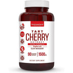 Truevantage Nutrition Tart Cherry Extract 1500mg 90 capsules front view for joint support.