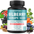 CIVIMUNA Bilberry Extract Blend 120 capsules bottle front view for eye health support