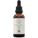HerbEra Organic Bilberry Alcohol Free Liquid Extract front view bottle for eye health support.