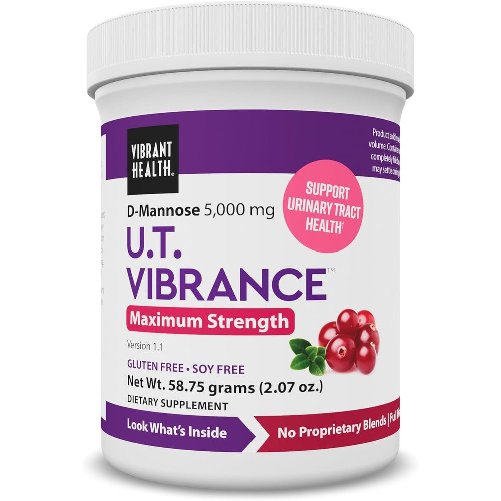 Vibrant Health UT Vibrance Urinary Tract Support Powder front view container