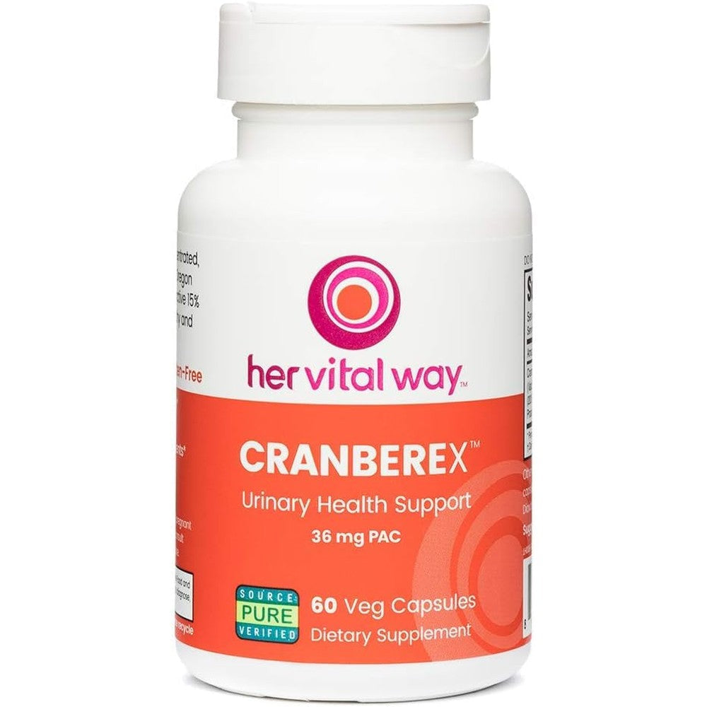 Her Vital Way Cranberex 36mg Kidney Care Front View