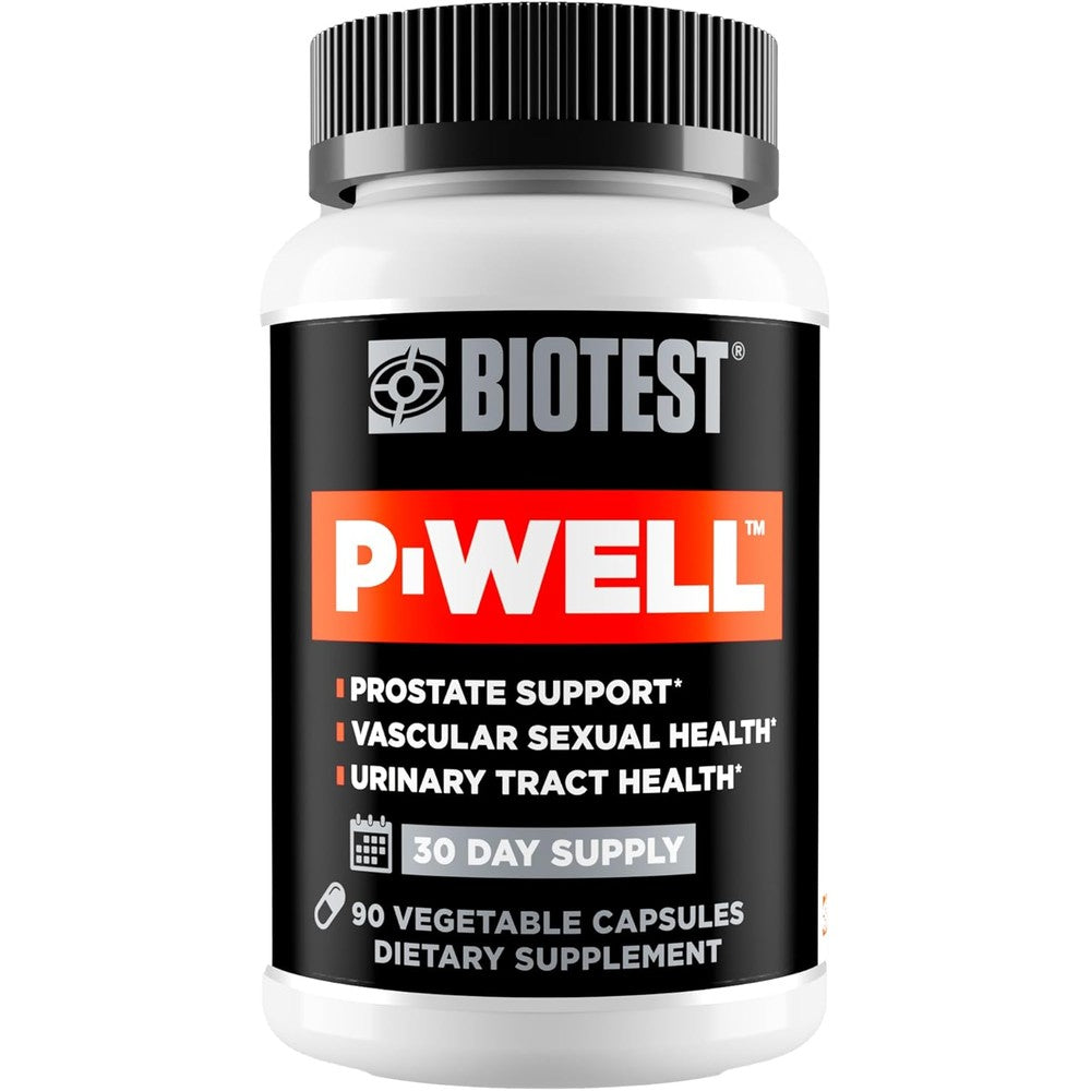 Biotest P-Well Sexual Health Complex Front View USA Supplement