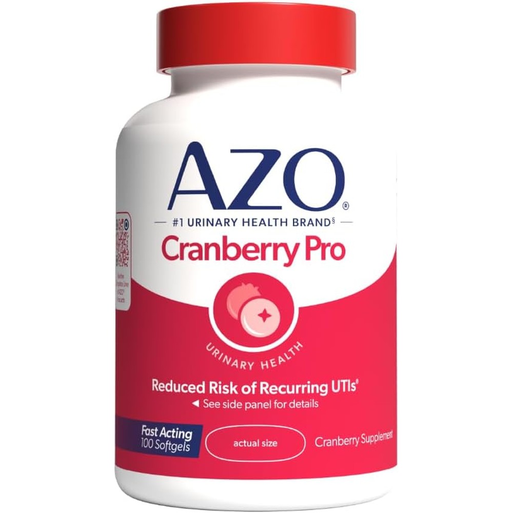 AZO Cranberry Pro Urinary Tract Health Supplement Front View