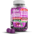 Clean Nutra Vbiotic Vaginal Probiotic 60 Gummies front view